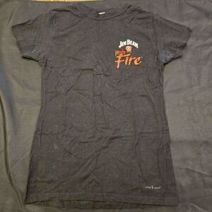 JIM BEAM Kentucky Fire Logo Short Sleeve T-Shirt
